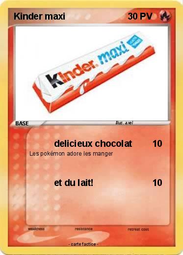 Pokemon Kinder maxi