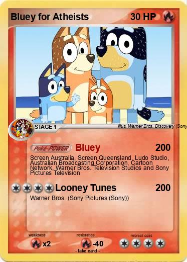 Pokemon Bluey for Atheists