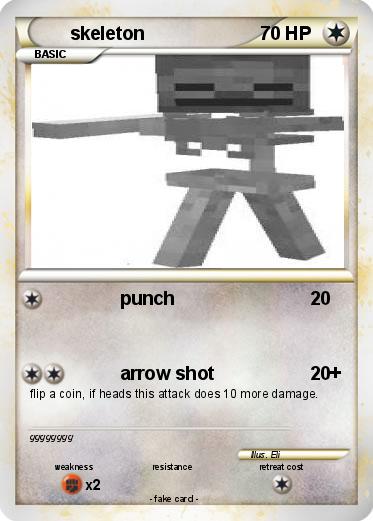 Pokemon skeleton
