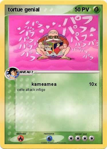 Pokemon tortue genial