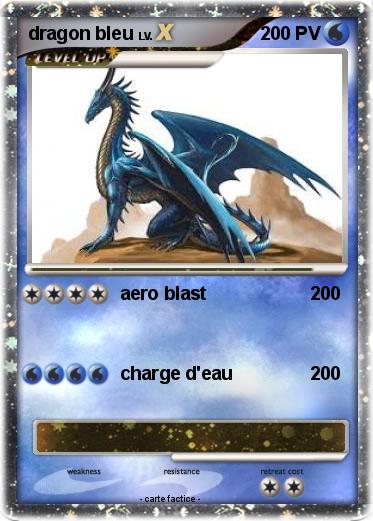 Pokemon dragon bleu