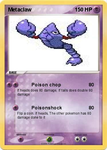 Pokemon Metaclaw
