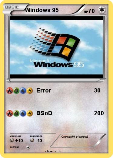Pokemon Windows 95