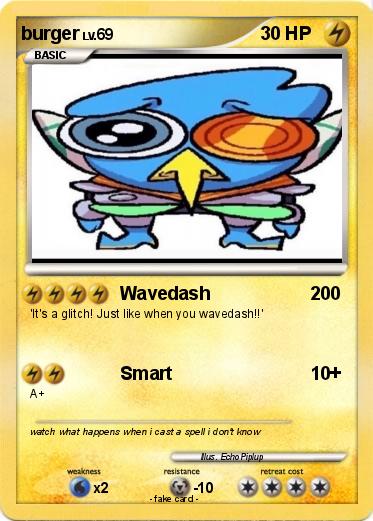 Pokemon burger