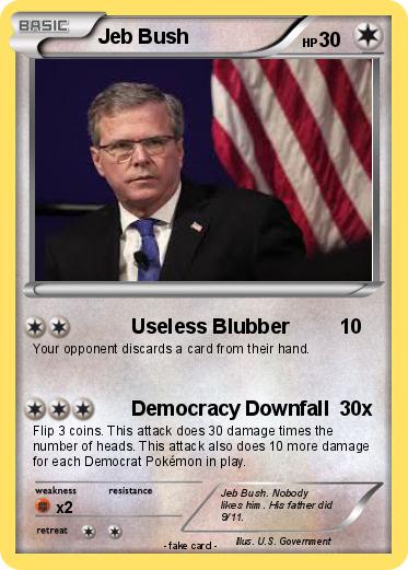 Pokemon Jeb Bush