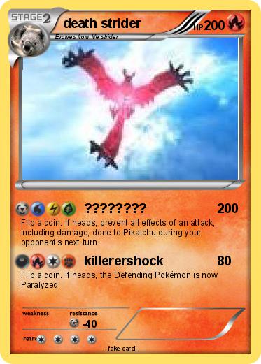 Pokemon death strider