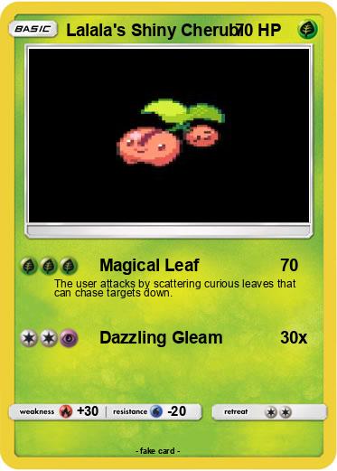 Pokemon Lalala's Shiny Cherubi