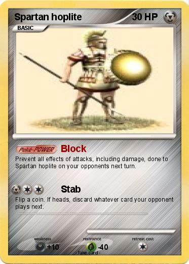 Pokemon Spartan hoplite