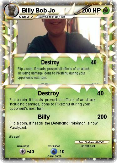 Pokemon Billy Bob Jo