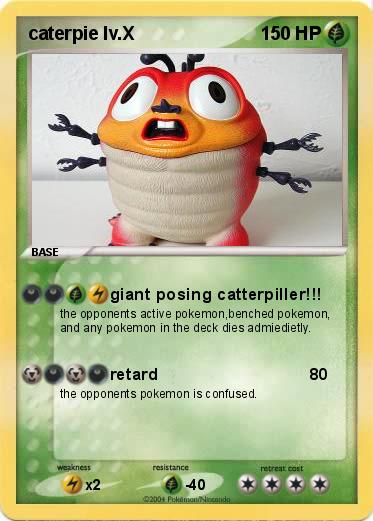 Pokemon caterpie lv.X