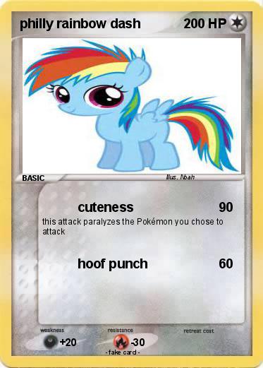 Pokemon philly rainbow dash