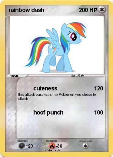 Pokemon rainbow dash