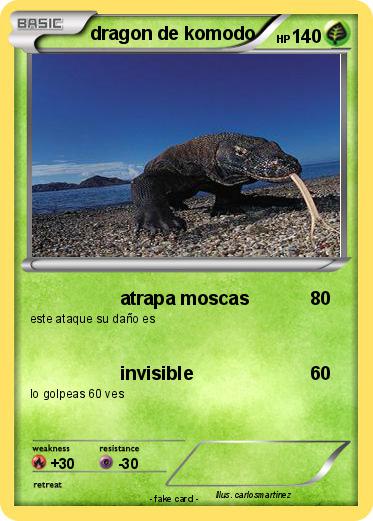 Pokemon dragon de komodo