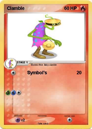 Pokemon Clamble