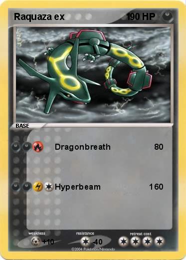 Pokemon Raquaza ex                        1