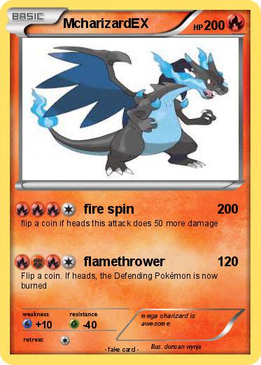 Pokemon McharizardEX