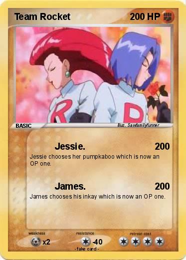 Pokémon Team Rocket 276 276 - Jessie. 