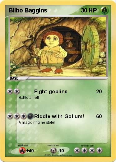 Pokemon Bilbo Baggins