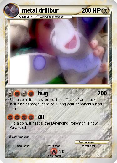 Pokemon metal drillbur