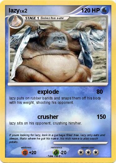 Pokemon lazy