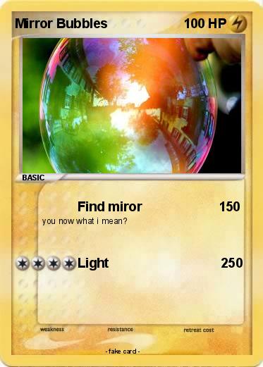 Pokemon Mirror Bubbles