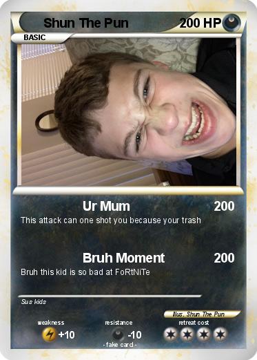 Pokemon Shun The Pun