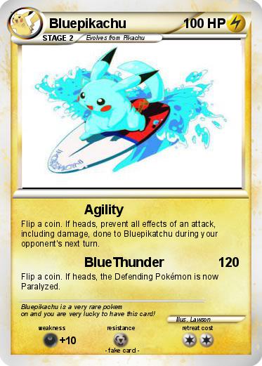 Pokemon Bluepikachu