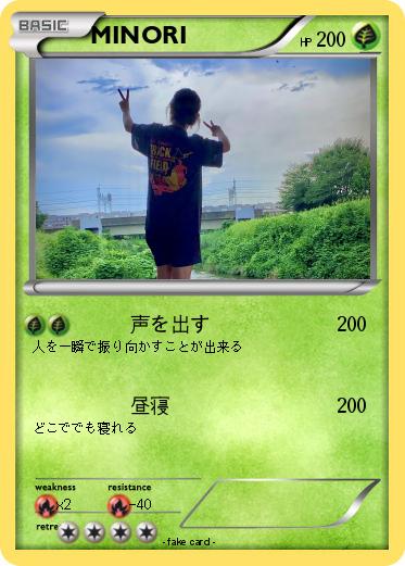 Pokemon MINORI