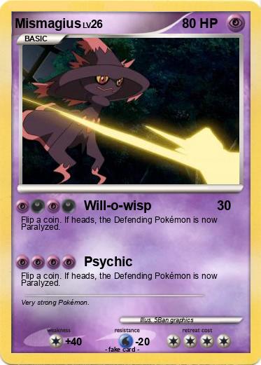 Pokemon Mismagius