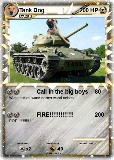 Pokemon Tank Dog