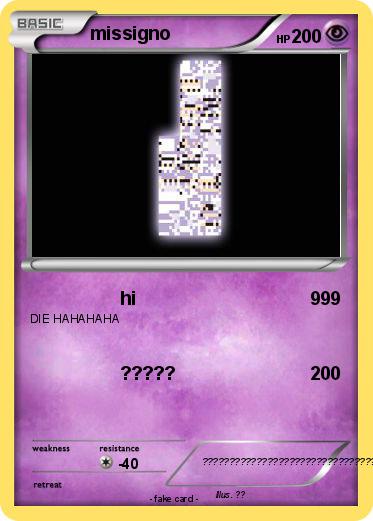 Pokemon missigno
