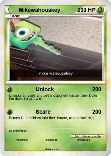 Pokemon Mikewahouskey