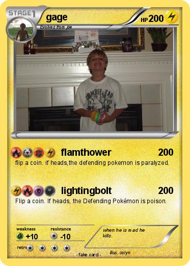 Pokemon gage