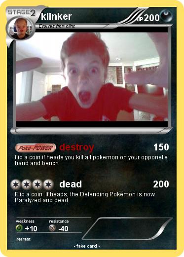 Pokemon klinker
