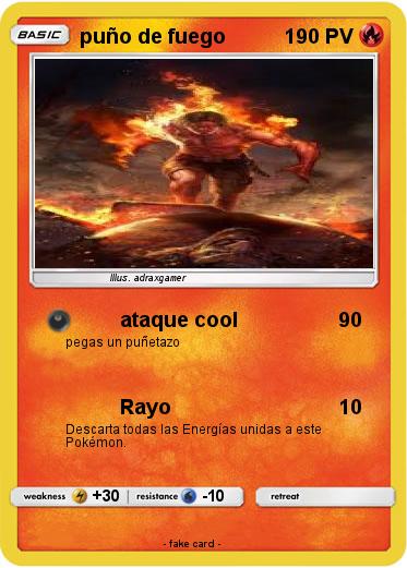 Pokemon puño de fuego