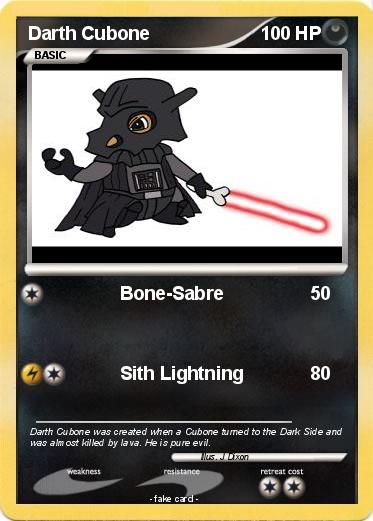 Pokemon Darth Cubone