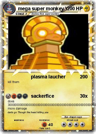 Pokemon mega super monkey Y