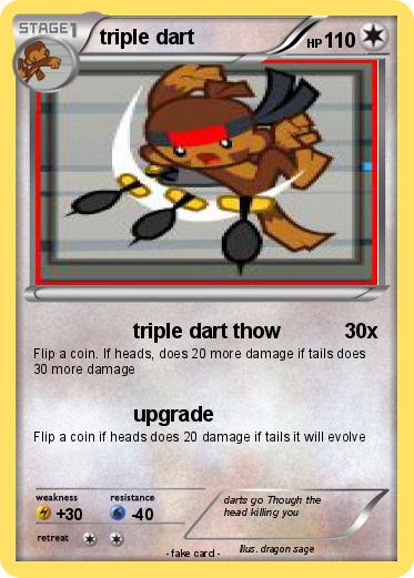 Pokemon triple dart