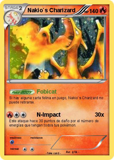 Pokemon Nakio`s Charizard