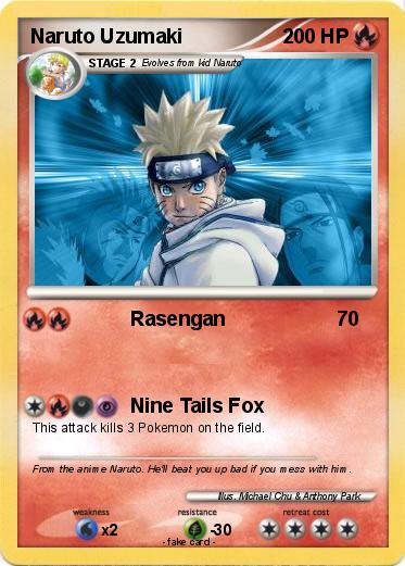 Pokemon Naruto Uzumaki