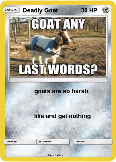 Pokemon Deadly Goat