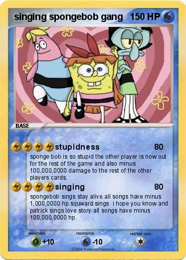 Pokemon singing spongebob gang 