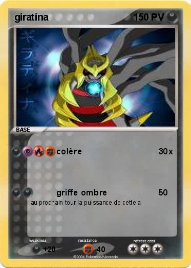 Pokemon giratina