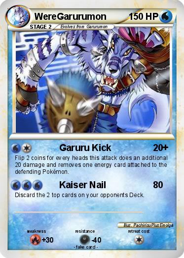 Pokemon WereGarurumon