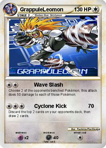 Pokemon GrappuleLeomon