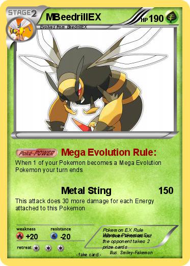 Pokemon MBeedrillEX