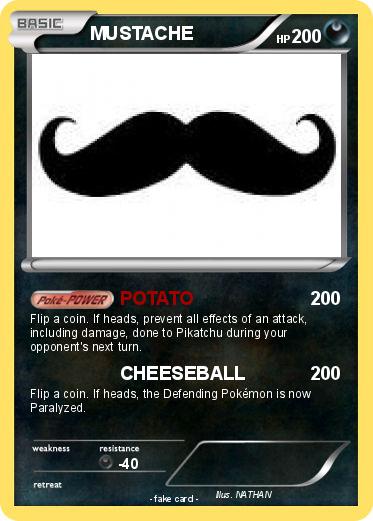 Pokemon MUSTACHE