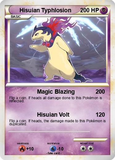 Pokemon Hisuian Typhlosion