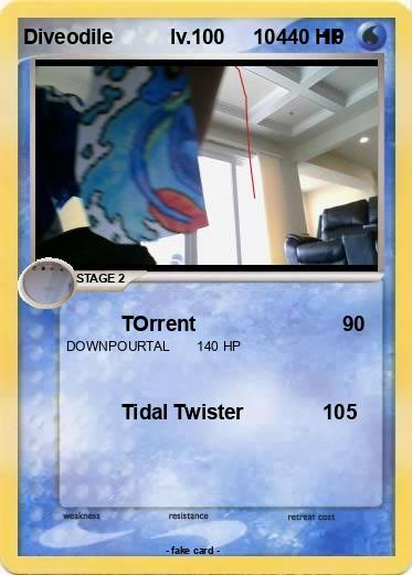 Pokemon Diveodile          lv.100     104      10