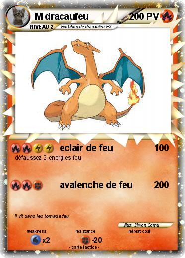 Pokemon M dracaufeu